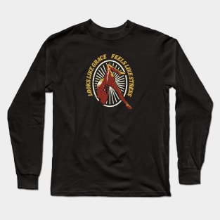 Aerialist Looks Like Grace Feels Like Stress Long Sleeve T-Shirt